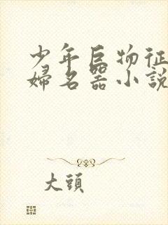 少年巨物征服美妇名器小说