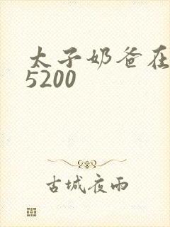 太子奶爸在花都5200