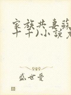 家族共妻苏苏(十千)小说免费