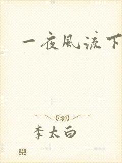 一夜风流下载
