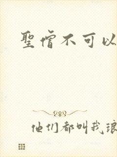 圣僧不可以