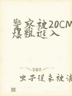 警察被20CM爆粗进入