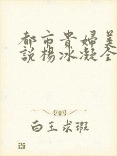 都市贵妇美腿小说杨冰凝全文阅读