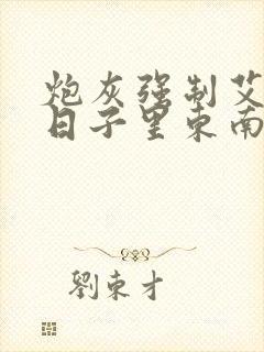 炮灰强制艾草的日子里东南枝小说