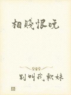 相贱恨晚