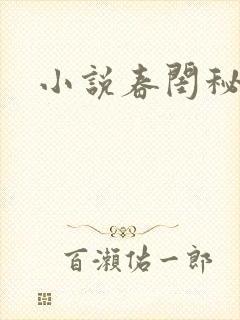 小说春闺秘史