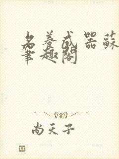 名养成器苏沫沫笔趣阁