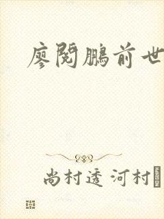 廖阅鹏前世今生