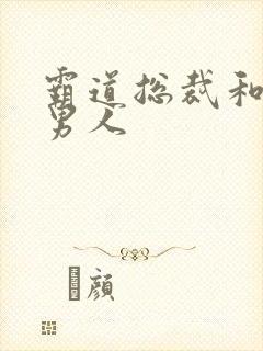 霸道总裁和他的男人