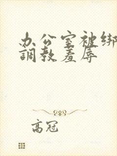 办公室被绑奶头调教羞辱