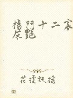 杨门十二寡妇肉床艳