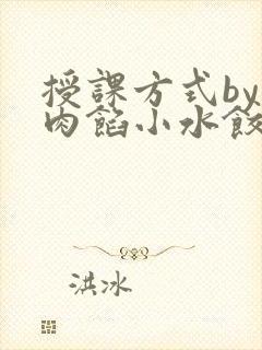 授课方式by 肉馅小水饺