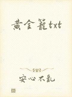 黄金笼txt