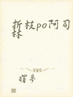 折枝po阿司匹林