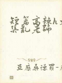 短篇高辣h文合集乱老师