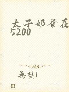 太子奶爸在花都5200