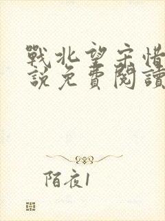 战北望宋惜惜小说免费阅读全文