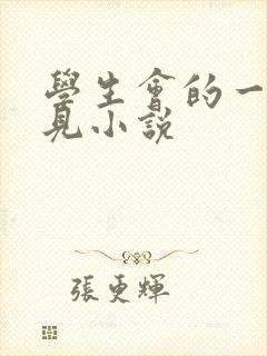 学生会的一己之见小说