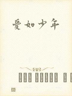 爱如少年