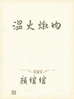 温火炖肉