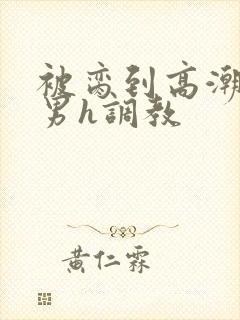 被脔到高潮的直男h调教