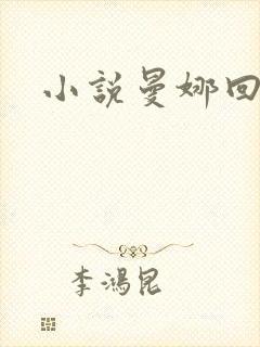 小说曼娜回忆录