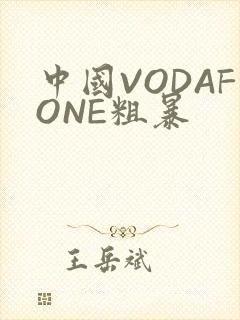 中国VODAFONE粗暴