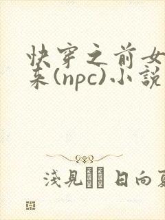 快穿之前女友归来(npc)小说免费阅读