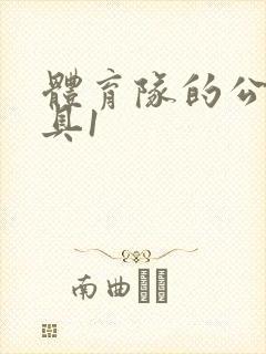 体育队的公用玩具1