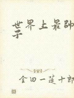 世界上最帅的虫子