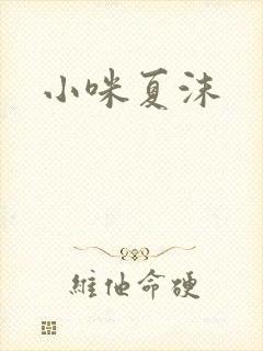 小咪夏沫