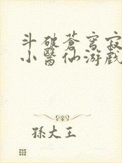 斗破苍穹寂寞的小医仙游戏世界