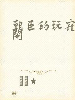 朝臣的玩宠笔趣阁