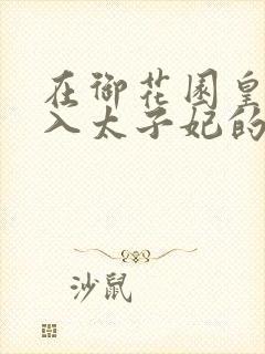 在御花园皇上进入太子妃的小说
