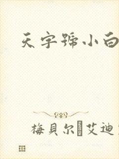 天字号小白脸
