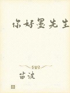 你好墨先生