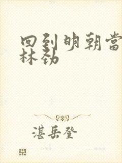 回到明朝当王爷林劲