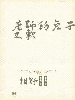 老师的兔子又大又软