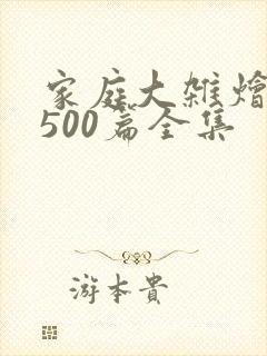 家庭大杂烩小说500篇全集