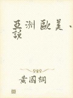 亚洲 欧美 小说