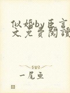 似婚by臣言全文免费阅读笔趣阁封面