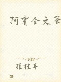 阿宾全文笔趣阁