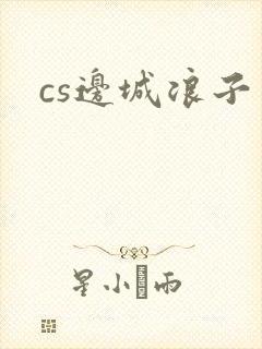 cs边城浪子