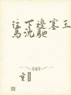 往下边塞玉器骑马沈驰