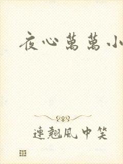 夜心万万小说