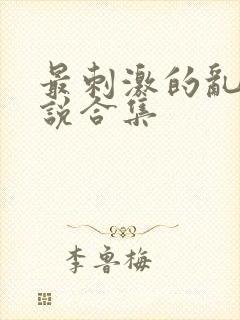 最刺激的乱惀小说合集
