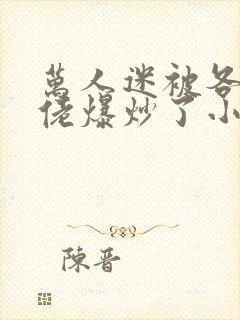 万人迷被各路大佬爆炒了小说