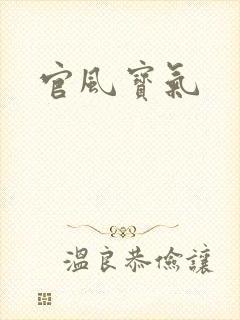 官风宝气