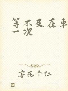 等不及在车里做一次