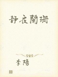 静夜阑珊
